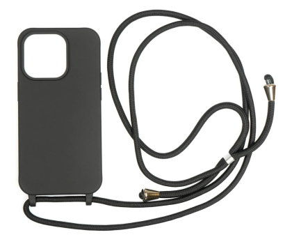 Etui do telefonów Mobile Origin Lanyard Case do iPhone 14 Pro black LYC-S-BLK-14PRO
